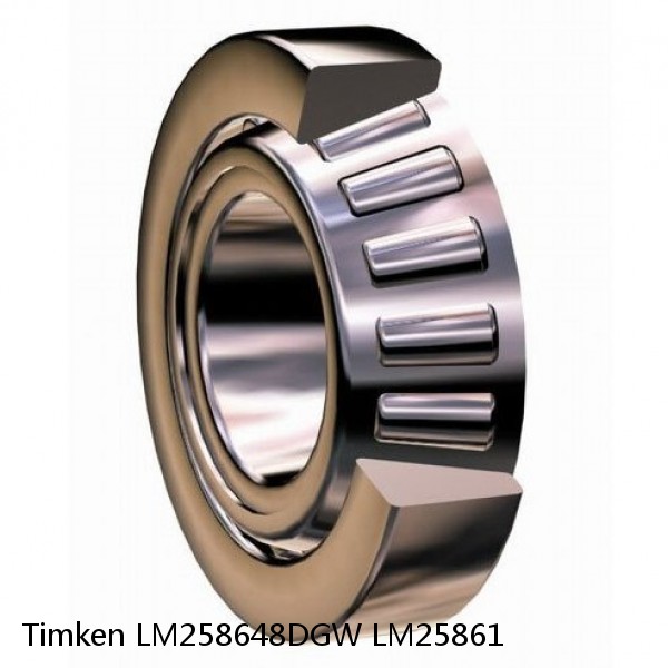 LM258648DGW LM25861 Timken Tapered Roller Bearing