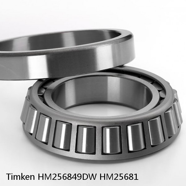 HM256849DW HM25681 Timken Tapered Roller Bearing #1 small image