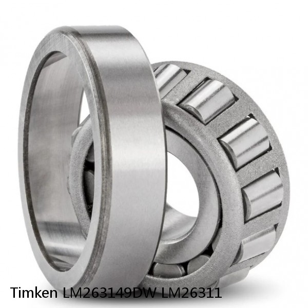 LM263149DW LM26311 Timken Tapered Roller Bearing #1 small image