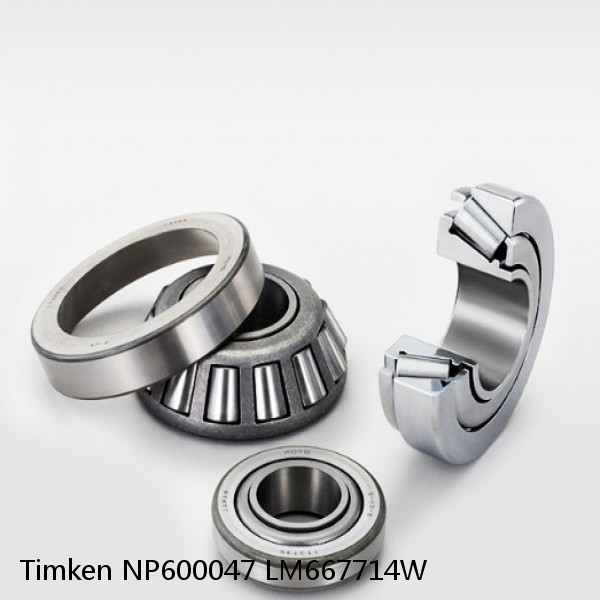 NP600047 LM667714W Timken Tapered Roller Bearing #1 small image