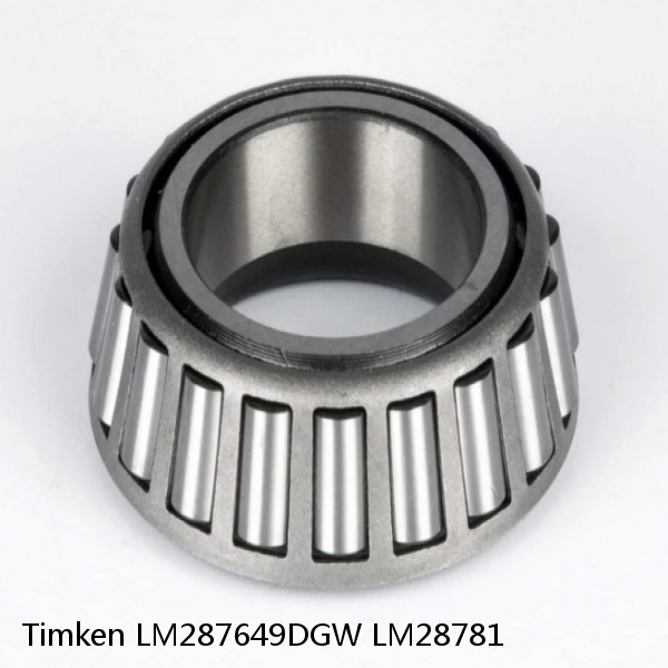 LM287649DGW LM28781 Timken Tapered Roller Bearing #1 small image