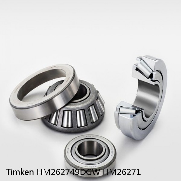 HM262749DGW HM26271 Timken Tapered Roller Bearing #1 small image
