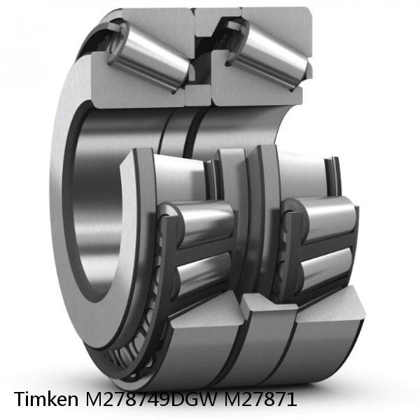M278749DGW M27871 Timken Tapered Roller Bearing #1 image